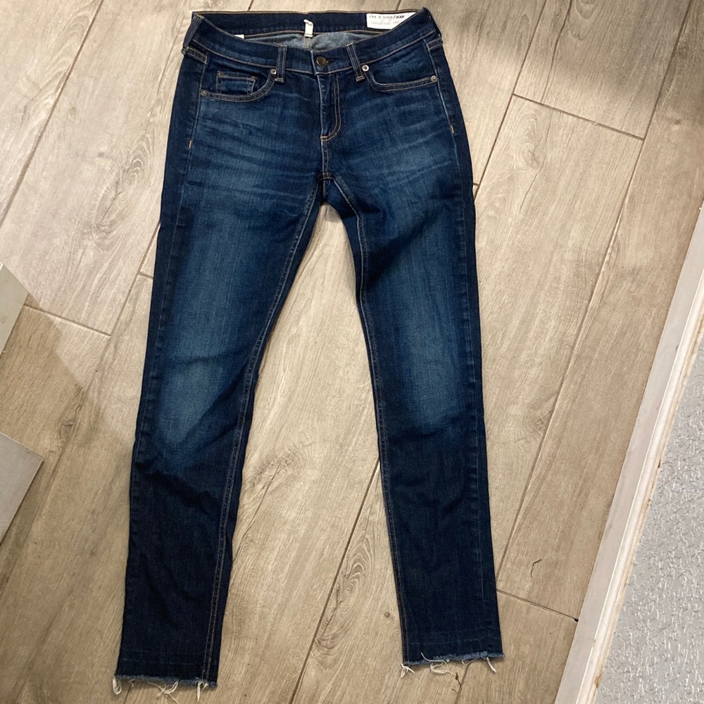 rag & bone Dark Blue Skinny Jeans